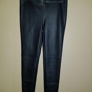 Loft faux leather skinny pants